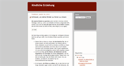 Desktop Screenshot of kkindlicheerziehungq.blogspot.com