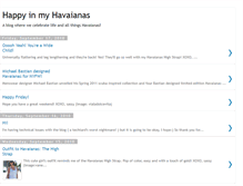 Tablet Screenshot of happyhavaianasblogger.blogspot.com