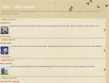 Tablet Screenshot of nillis-lillaloppan.blogspot.com