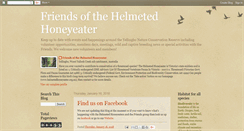 Desktop Screenshot of helmetedhoneyeater.blogspot.com