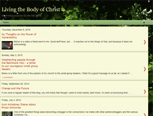 Tablet Screenshot of livingthebodyofchrist.blogspot.com