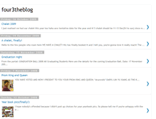 Tablet Screenshot of four3theblog.blogspot.com