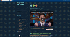 Desktop Screenshot of hollywoodstarpress.blogspot.com