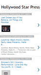 Mobile Screenshot of hollywoodstarpress.blogspot.com