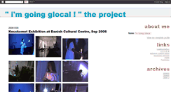 Desktop Screenshot of glocalproject.blogspot.com