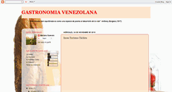 Desktop Screenshot of gastronomia-venezolana.blogspot.com