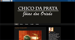 Desktop Screenshot of joiasdosorixas.blogspot.com