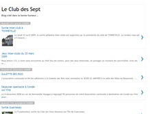 Tablet Screenshot of clubdessept.blogspot.com