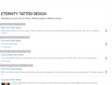 Tablet Screenshot of eternity-tattoo.blogspot.com