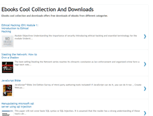 Tablet Screenshot of ebookscoolcollection.blogspot.com