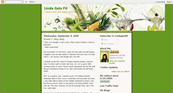 Desktop Screenshot of lindagetsfit.blogspot.com
