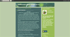 Desktop Screenshot of desdelaexperiencia.blogspot.com