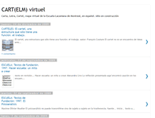 Tablet Screenshot of cartelm.blogspot.com