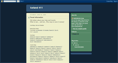 Desktop Screenshot of iceland411.blogspot.com
