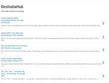 Tablet Screenshot of desiindiahub.blogspot.com