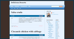 Desktop Screenshot of delicious-deserts.blogspot.com