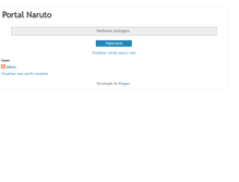 Tablet Screenshot of portalnaruto-brasil.blogspot.com