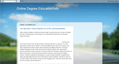 Desktop Screenshot of onlinedegreeeducationinfo.blogspot.com