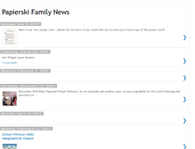 Tablet Screenshot of papierskifamily.blogspot.com