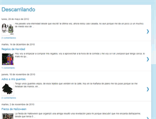 Tablet Screenshot of descarrilando.blogspot.com
