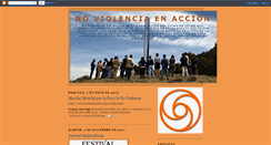 Desktop Screenshot of noviolenciaena.blogspot.com