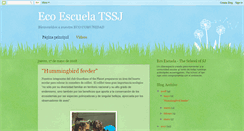 Desktop Screenshot of ecotssj.blogspot.com