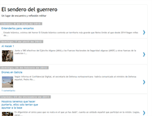 Tablet Screenshot of elsenderodelguerrero.blogspot.com