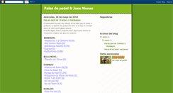 Desktop Screenshot of palasypadel.blogspot.com