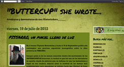 Desktop Screenshot of buttercupshewrote.blogspot.com