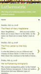 Mobile Screenshot of luthermatrix19.blogspot.com