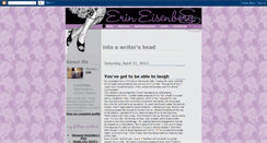 Desktop Screenshot of erineisenberg.blogspot.com
