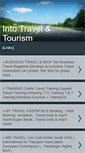 Mobile Screenshot of intotravelandtourism.blogspot.com