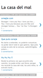 Mobile Screenshot of casadelmal.blogspot.com