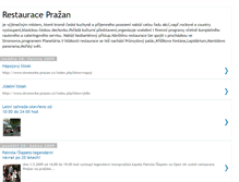 Tablet Screenshot of prazanrestaurace.blogspot.com