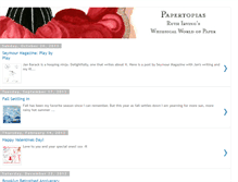 Tablet Screenshot of papertopias.blogspot.com