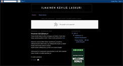 Desktop Screenshot of ilmainenlaskuri.blogspot.com