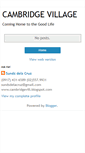 Mobile Screenshot of cambridgevill.blogspot.com
