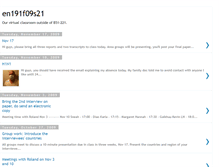 Tablet Screenshot of en191f09s21.blogspot.com