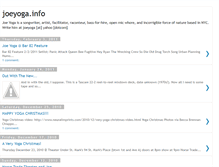 Tablet Screenshot of joeyoga.blogspot.com