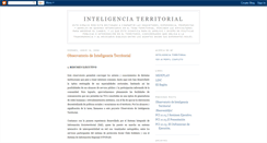 Desktop Screenshot of inteligenciaterritorial.blogspot.com