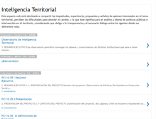 Tablet Screenshot of inteligenciaterritorial.blogspot.com