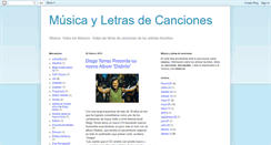 Desktop Screenshot of discosyletras.blogspot.com