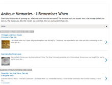 Tablet Screenshot of antiquememories.blogspot.com