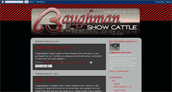 Desktop Screenshot of baughmanshowcattle.blogspot.com