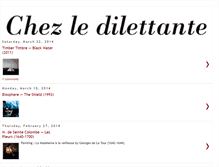 Tablet Screenshot of chezledilettante.blogspot.com