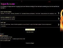 Tablet Screenshot of bojanramone.blogspot.com