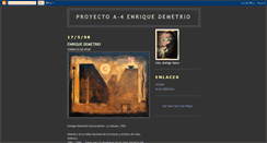 Desktop Screenshot of enriquedemetrio-1.blogspot.com