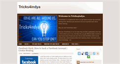 Desktop Screenshot of facebook4indya.blogspot.com