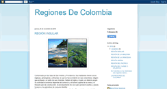 Desktop Screenshot of lasregionesdecolombia.blogspot.com