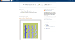 Desktop Screenshot of connectinglocalartists.blogspot.com